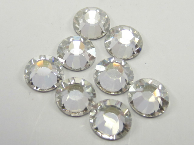 72 pcs. 20ss CRYSTAL ARGENT FLARE (maxima) FLATBACK PRECIOSA Rhinestones